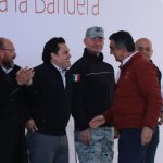 Inicia semana Humberto Prieto, participando en ceremonia cívica junto al Gobernador Américo Villarreal.