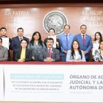 Estudiantes de excelencia de la UAT concluyen estancia en el Órgano de Administración Judicial
